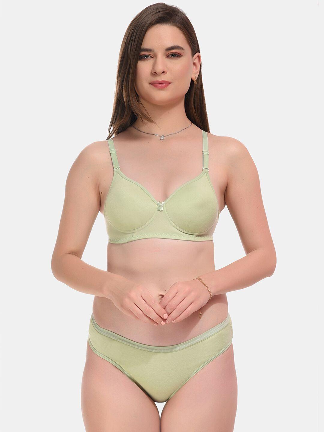 esoroucha lightly padded non wired lingerie set