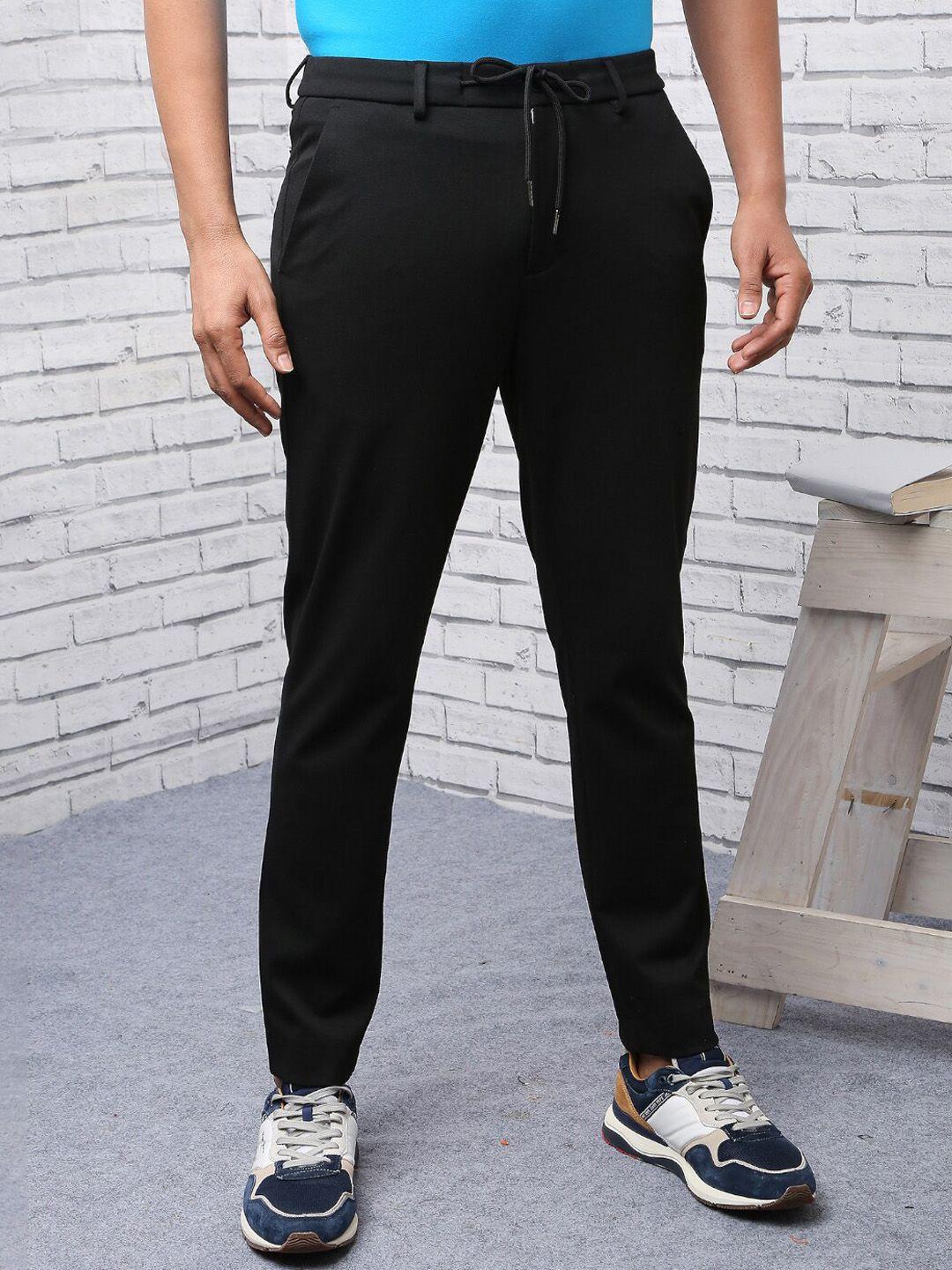 onemile men textured relaxed trousers