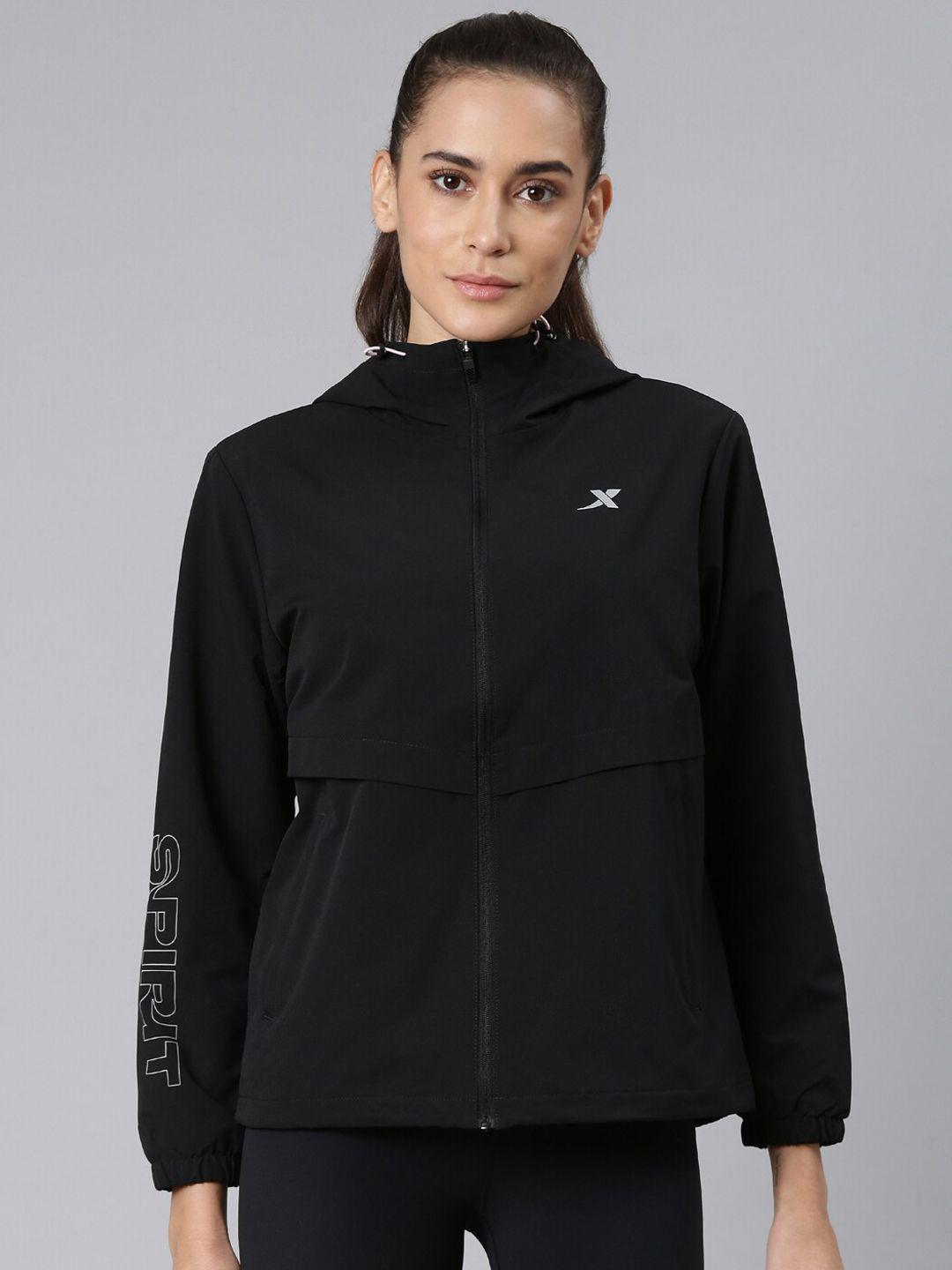 xtep windbreaker hooded sporty jacket