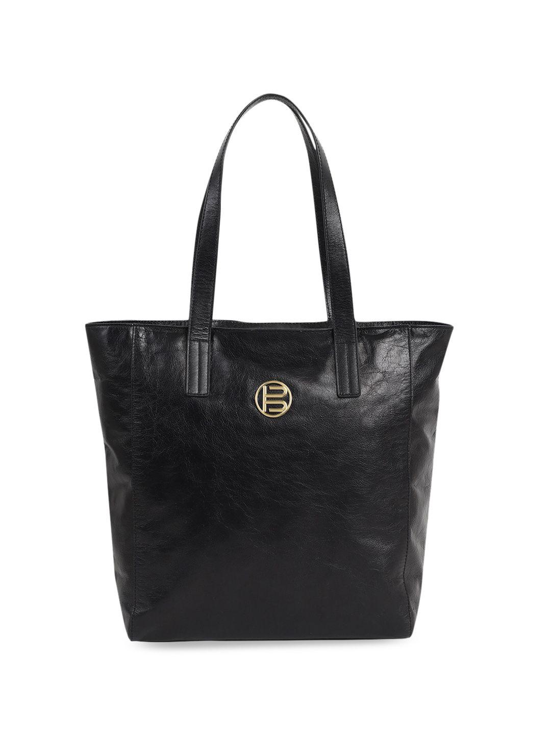 bagatt leather shopper tote bag