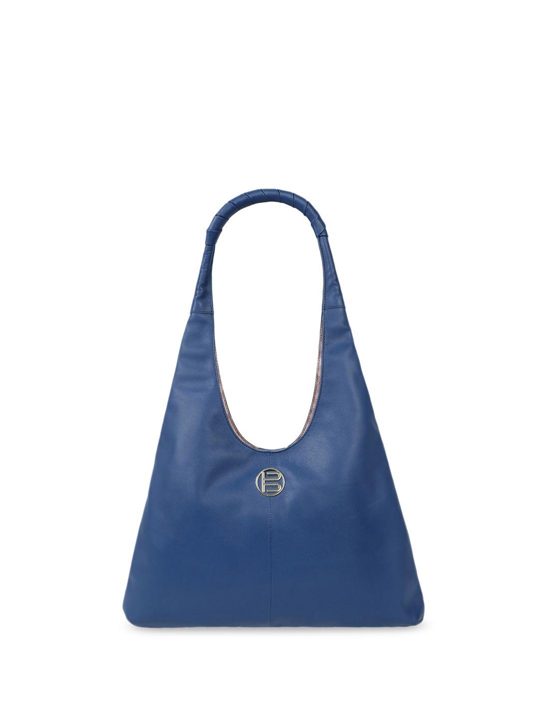 bagatt leather structured hobo bag