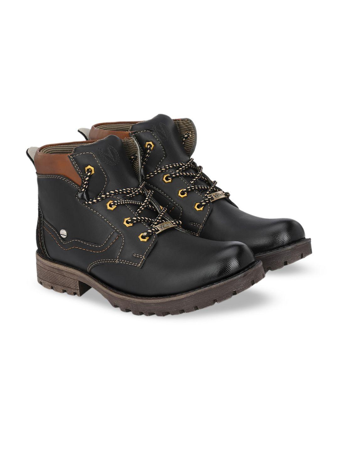 vellinto men lace-up regular boots