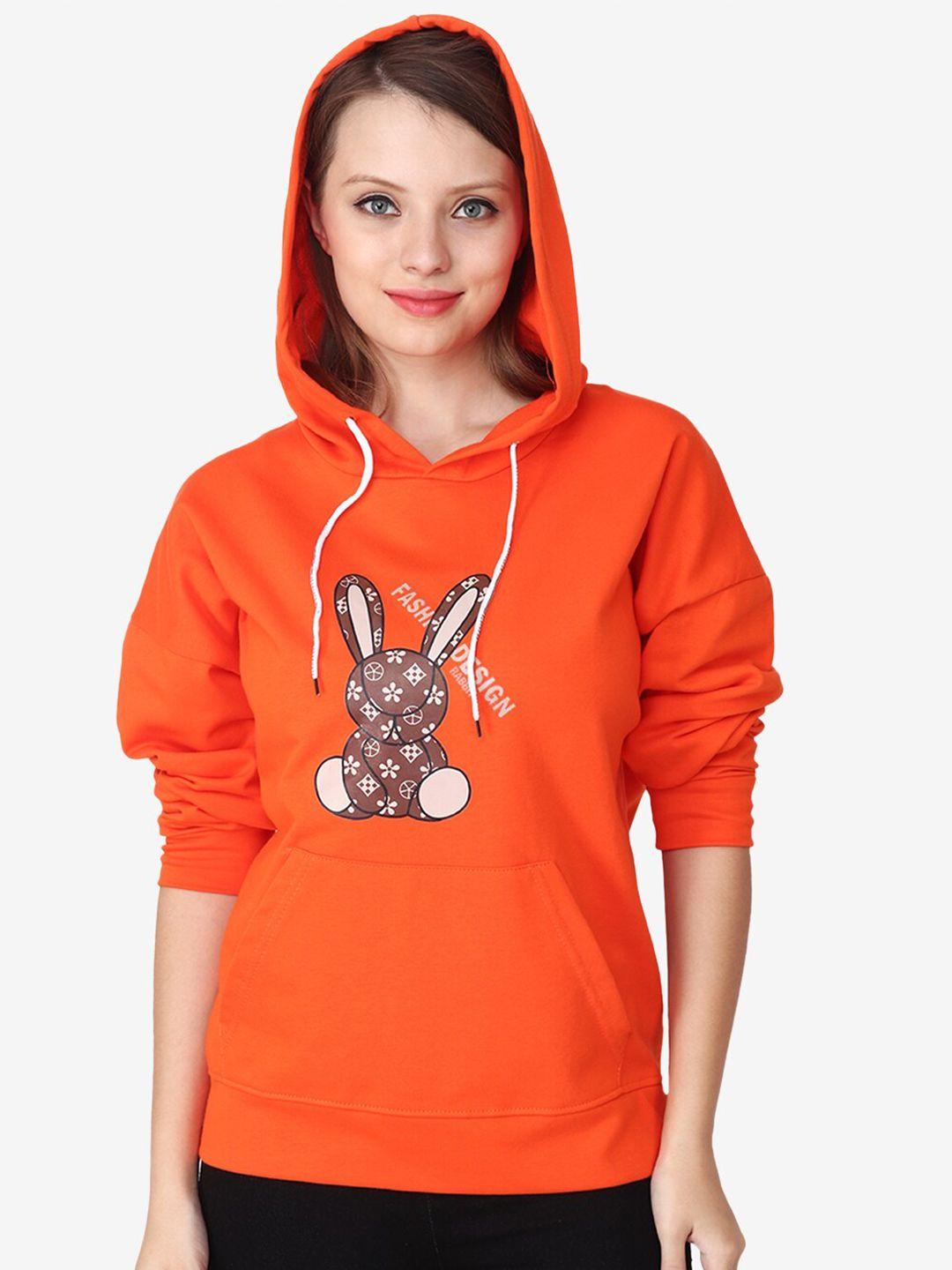 albion printed hooded sweatshirt