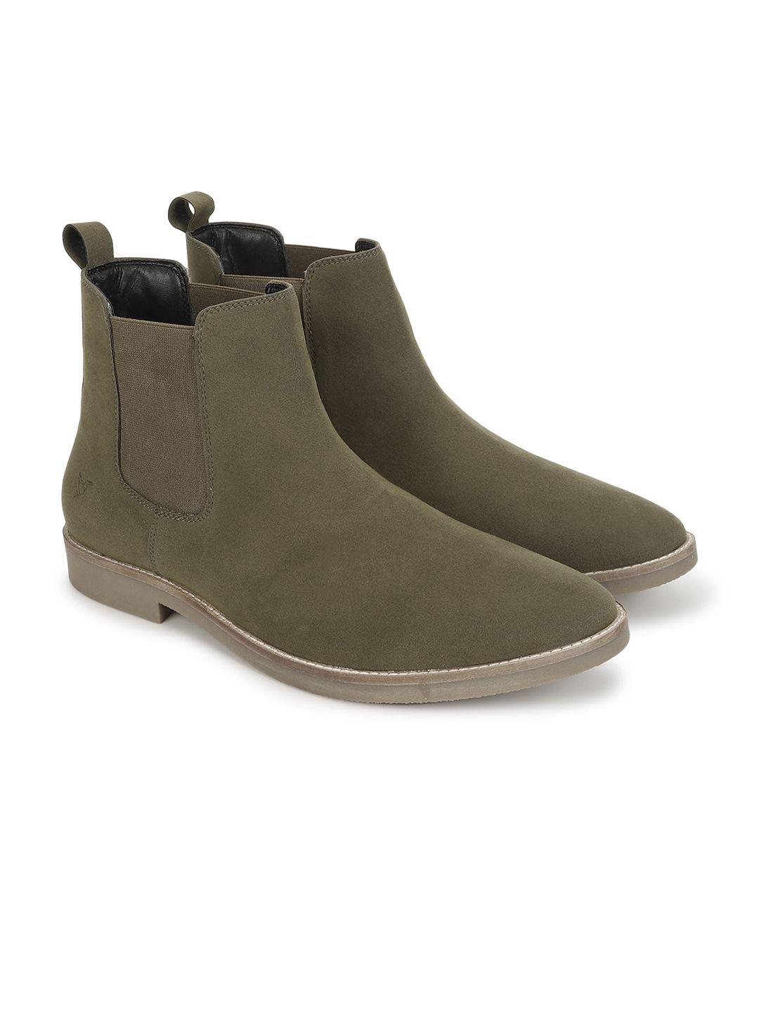 yoho men mid-top chelsea boots