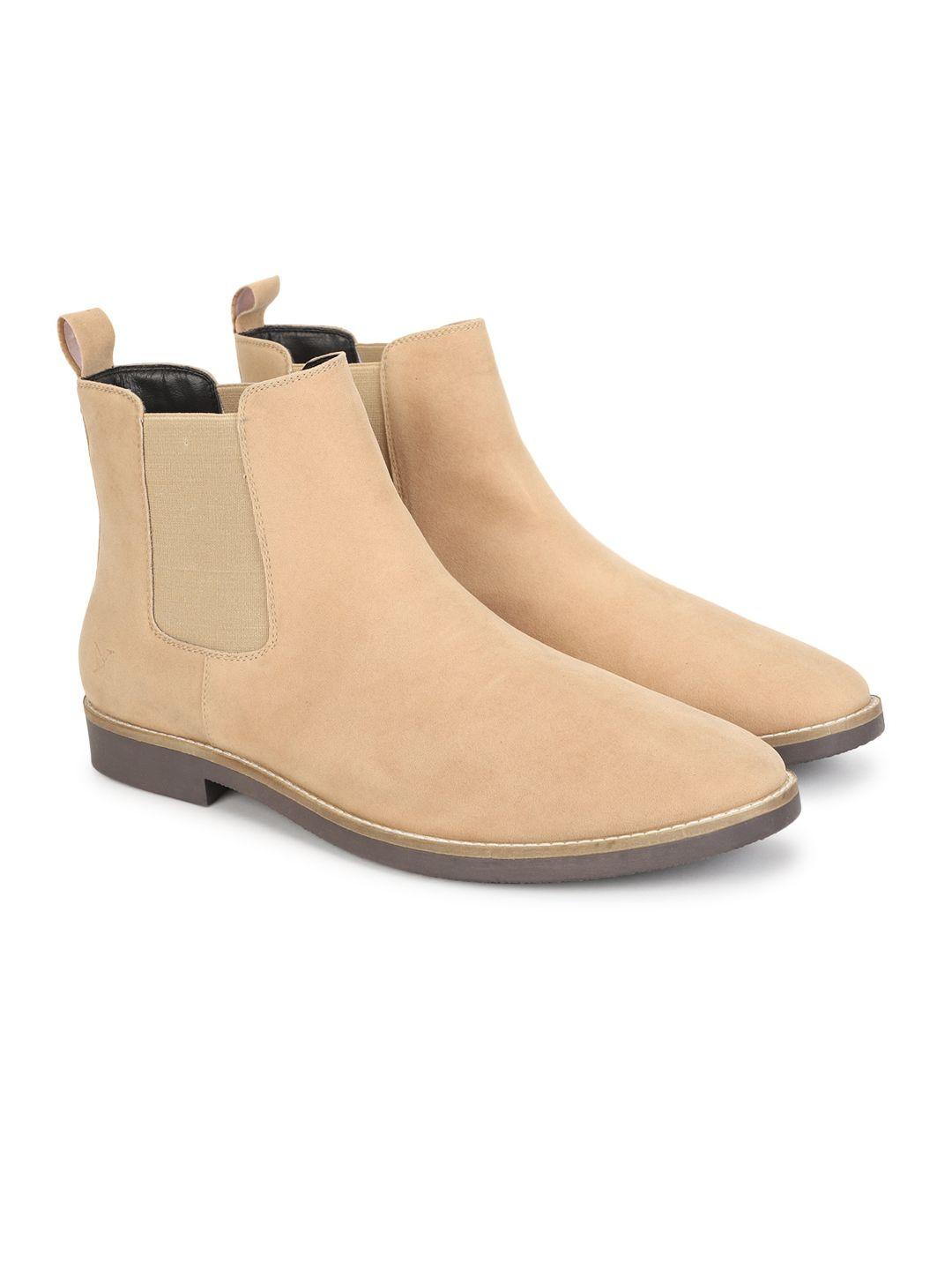 yoho men mid-top chelsea boots