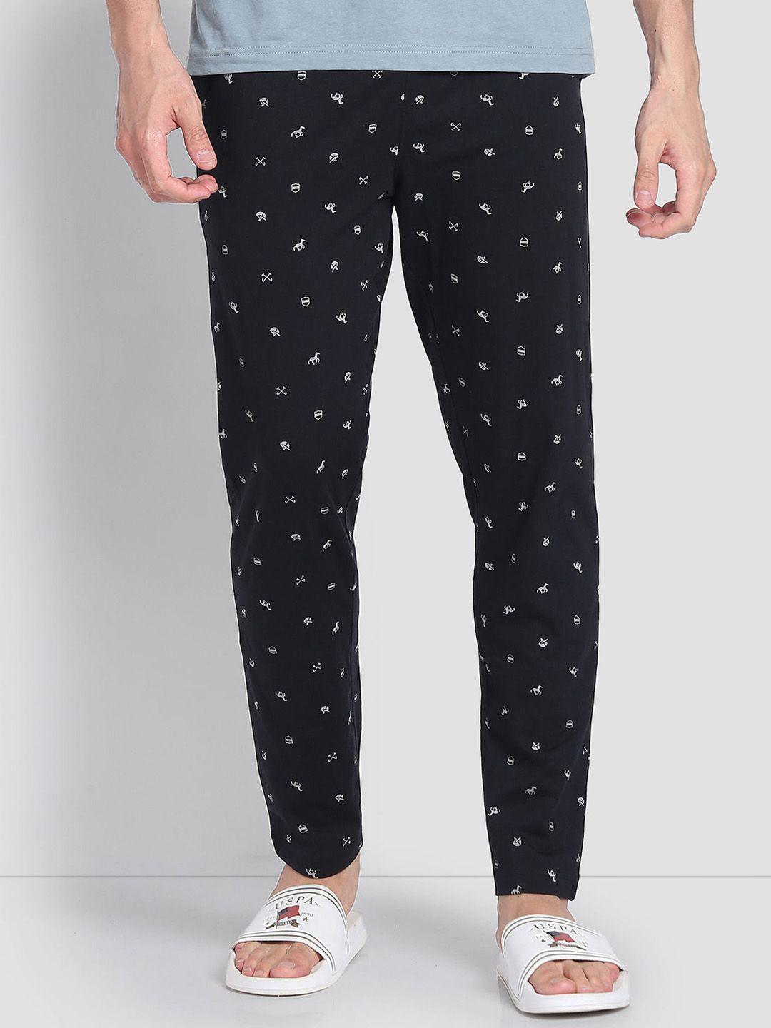 u.s. polo assn. men printed comfortable lounge pants