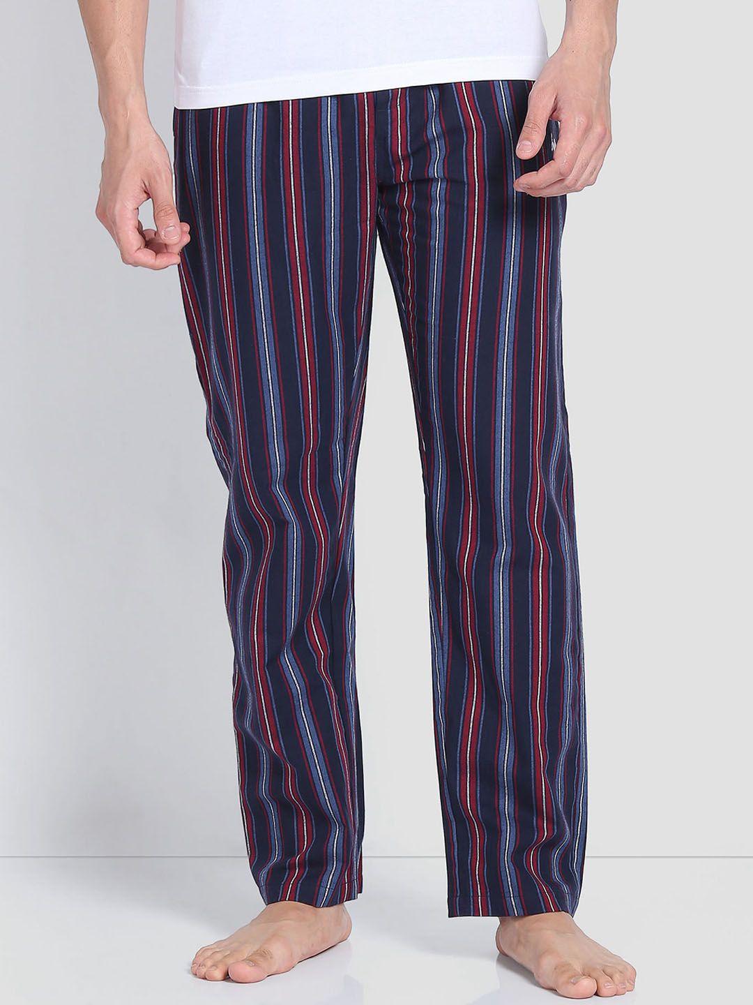 u.s. polo assn. men striped pure cotton lounge pant