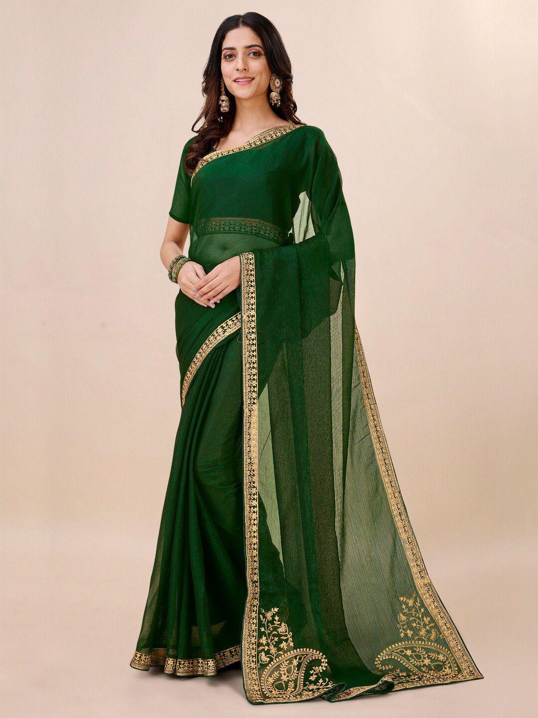 orus pure georgette saree