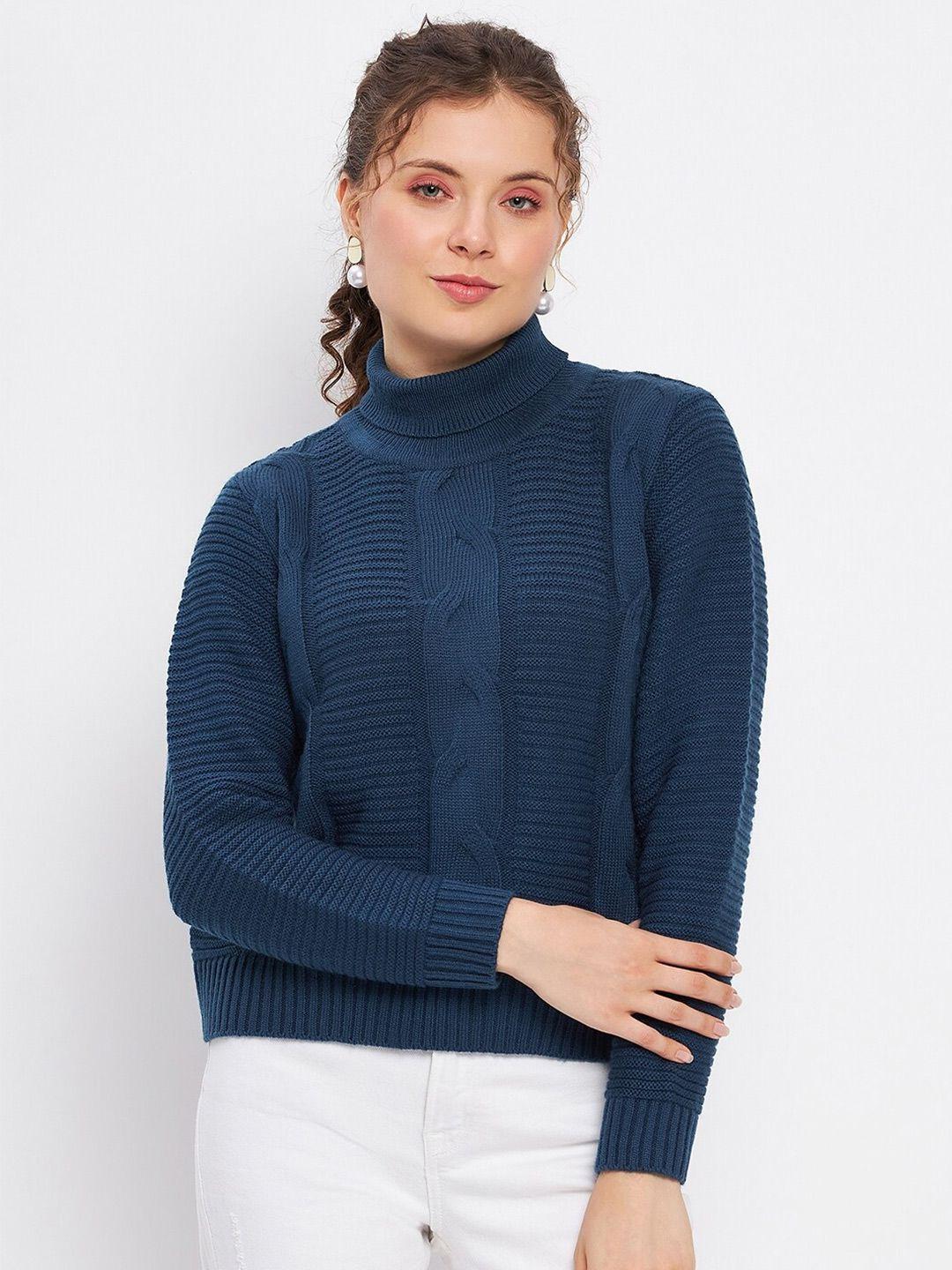 duke ribbed acrylic pullover