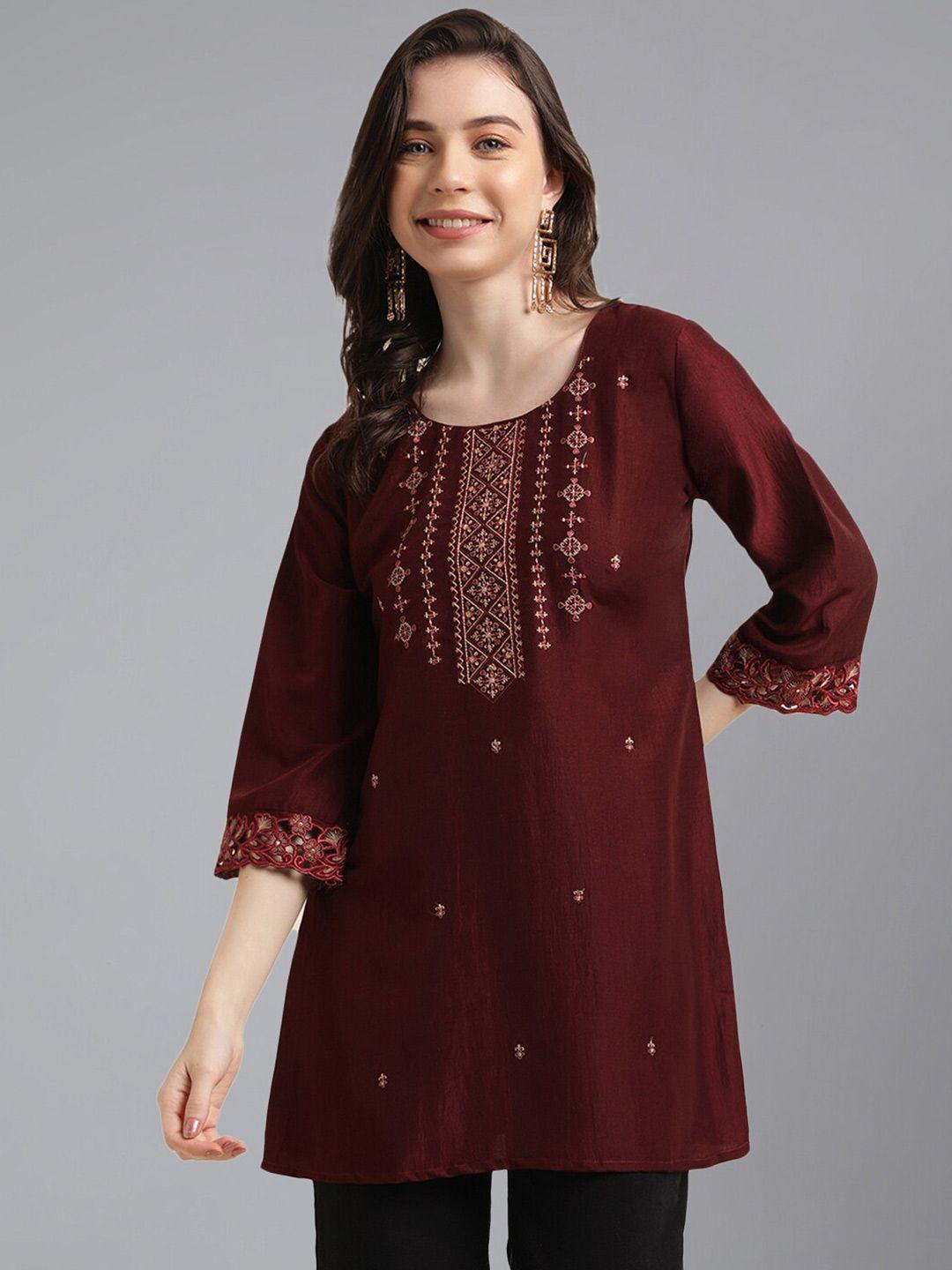 kalini embellished puff sleeve top