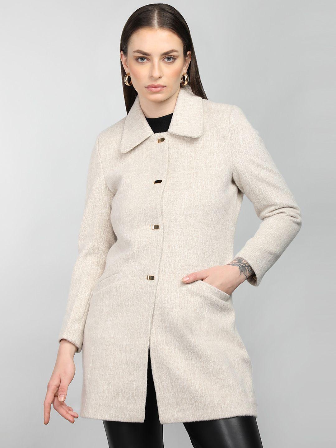 honnete spread collar coat