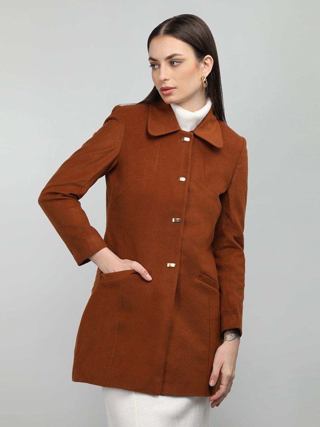 honnete spread collar coat