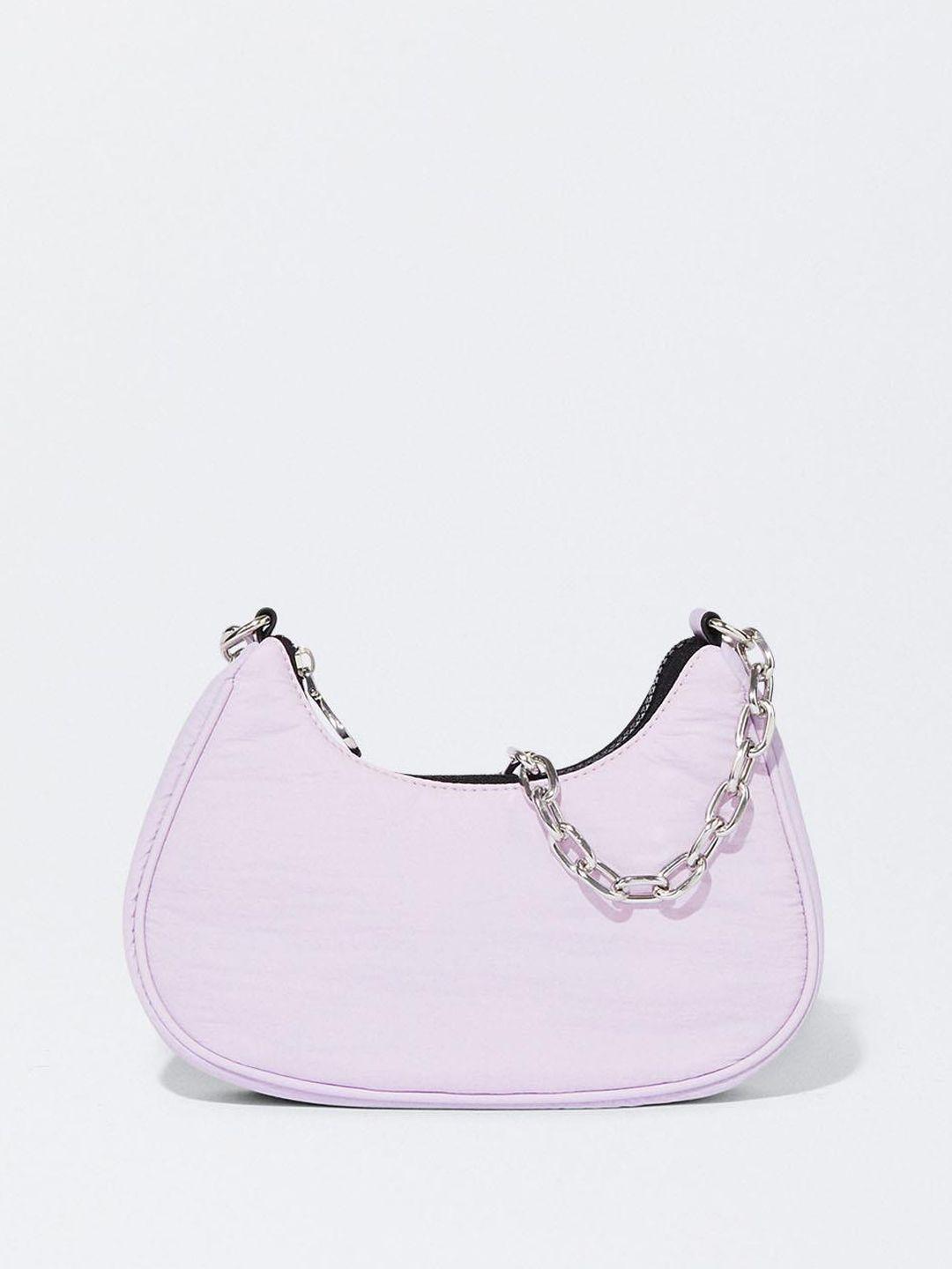 parfois structured baguette bag