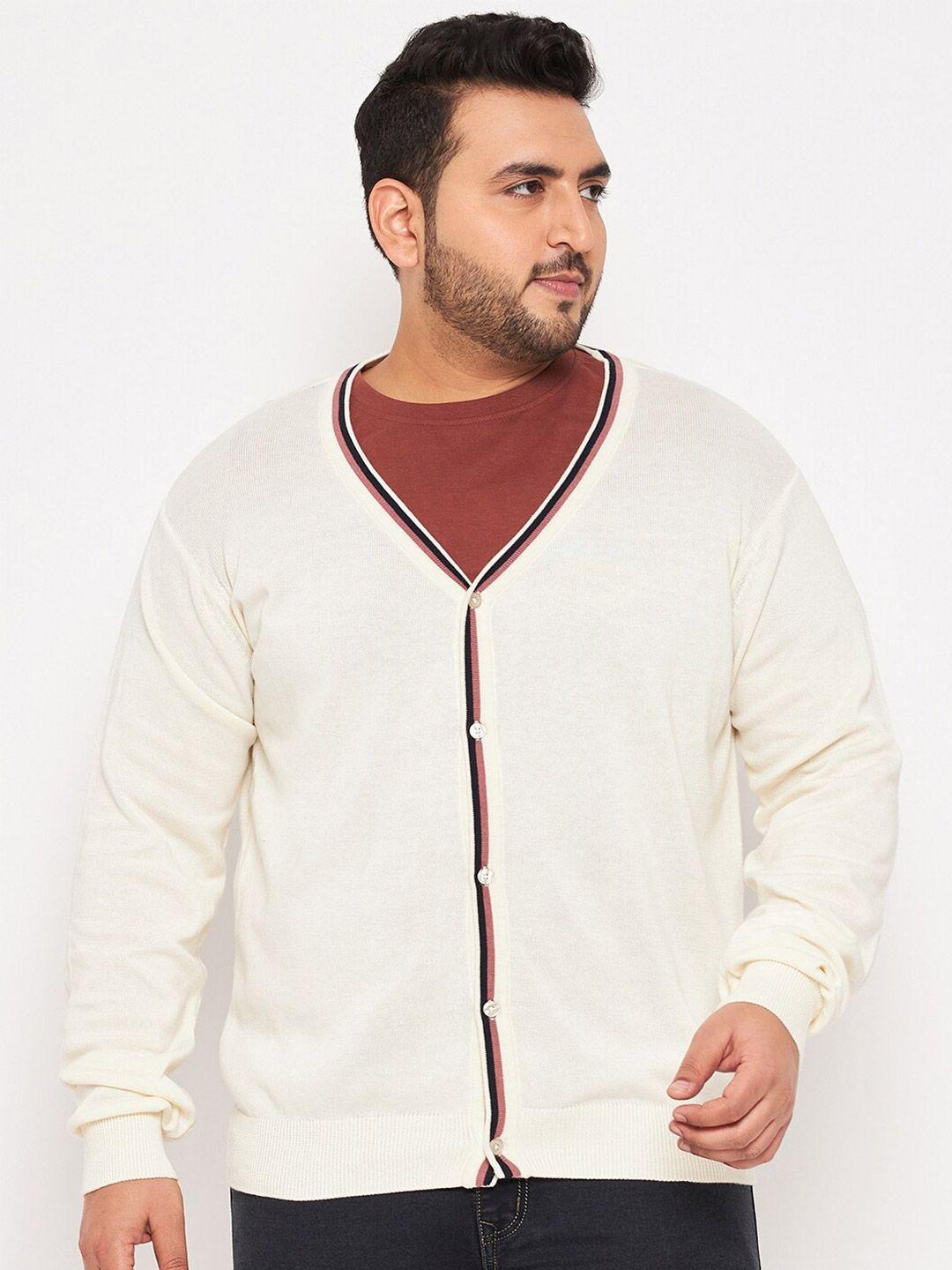 club york plus size v-neck cotton cardigan sweater