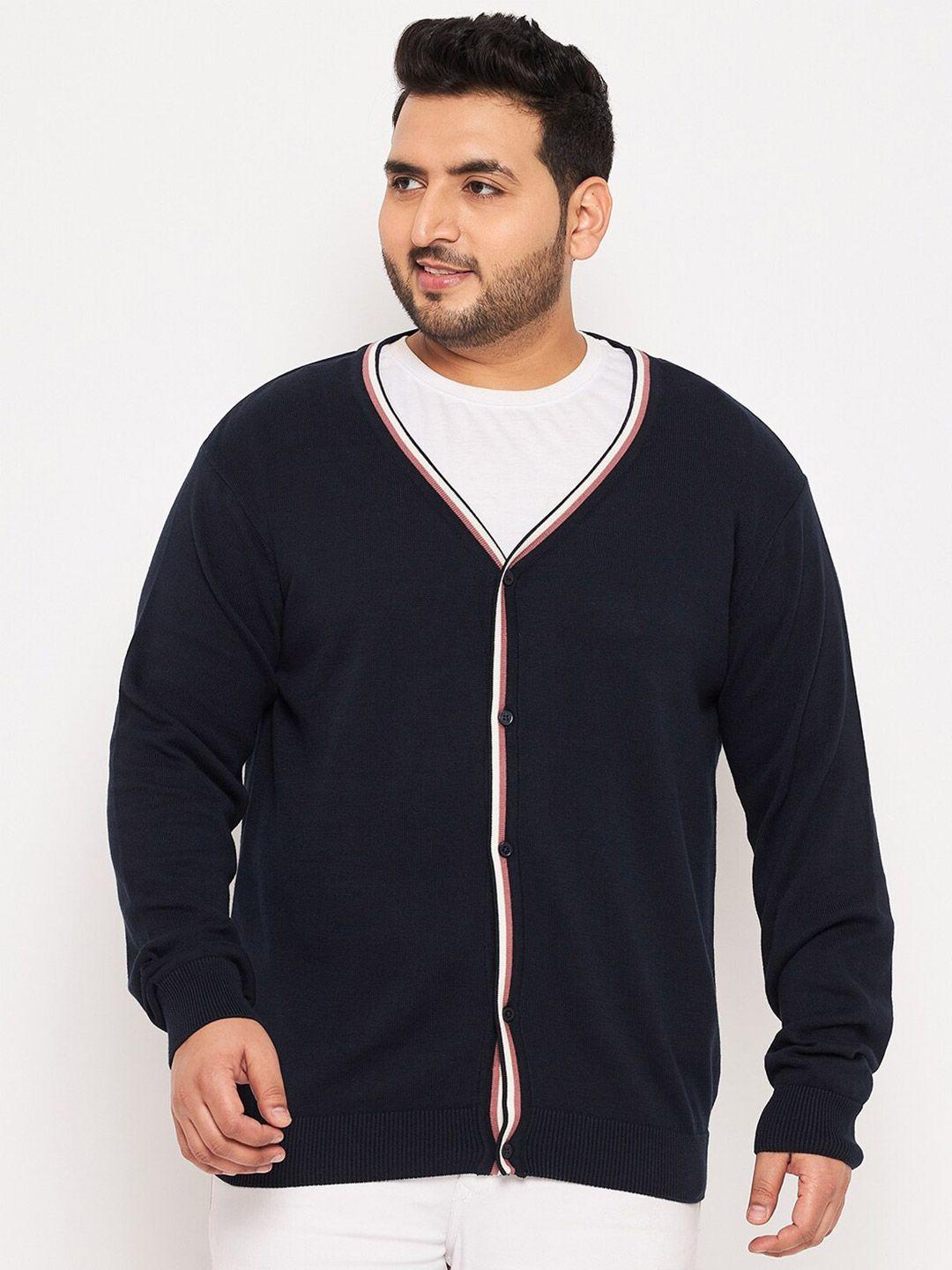 club york plus size v-neck cotton cardigan