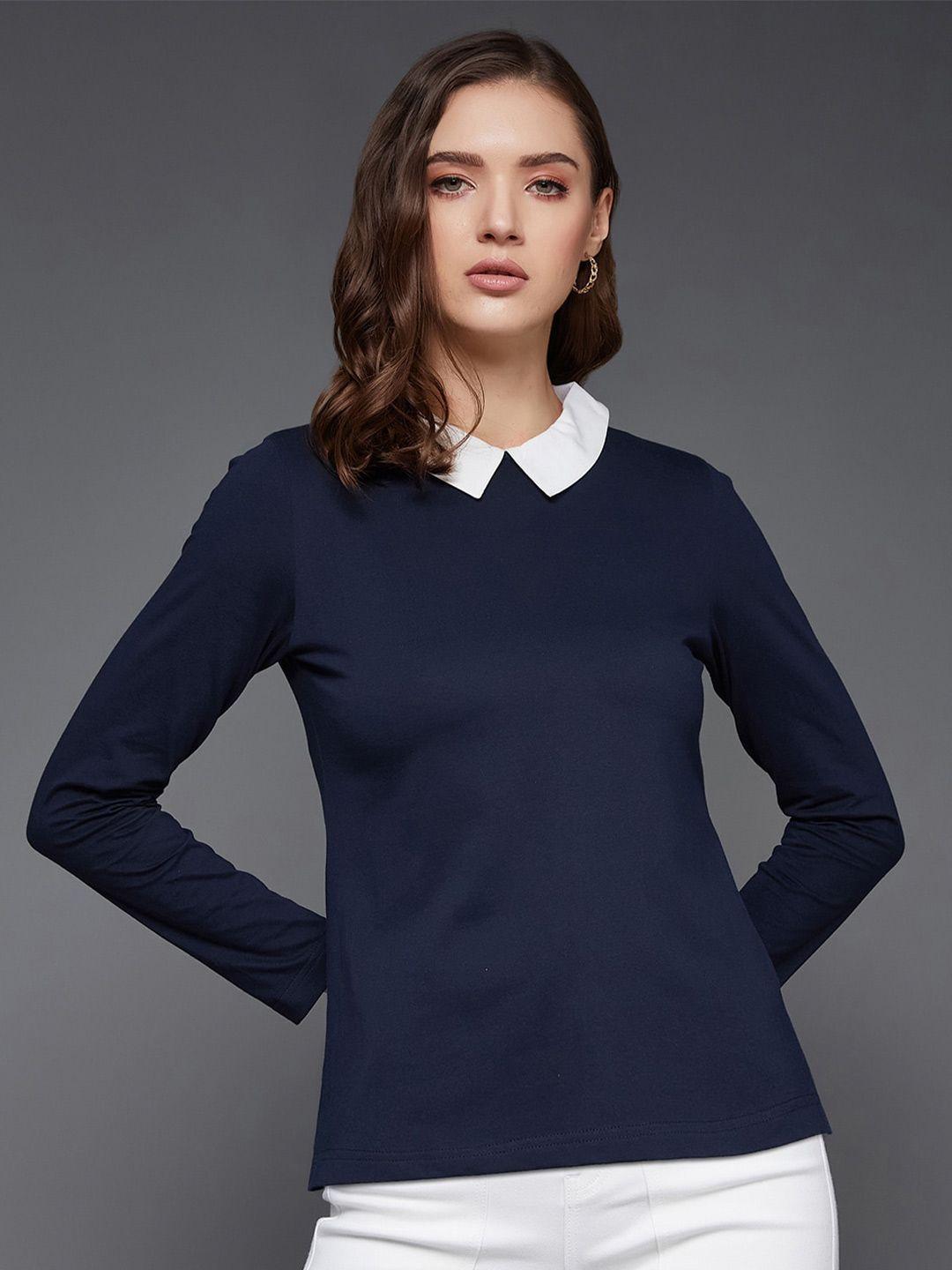 miss chase peter pan collar regular top