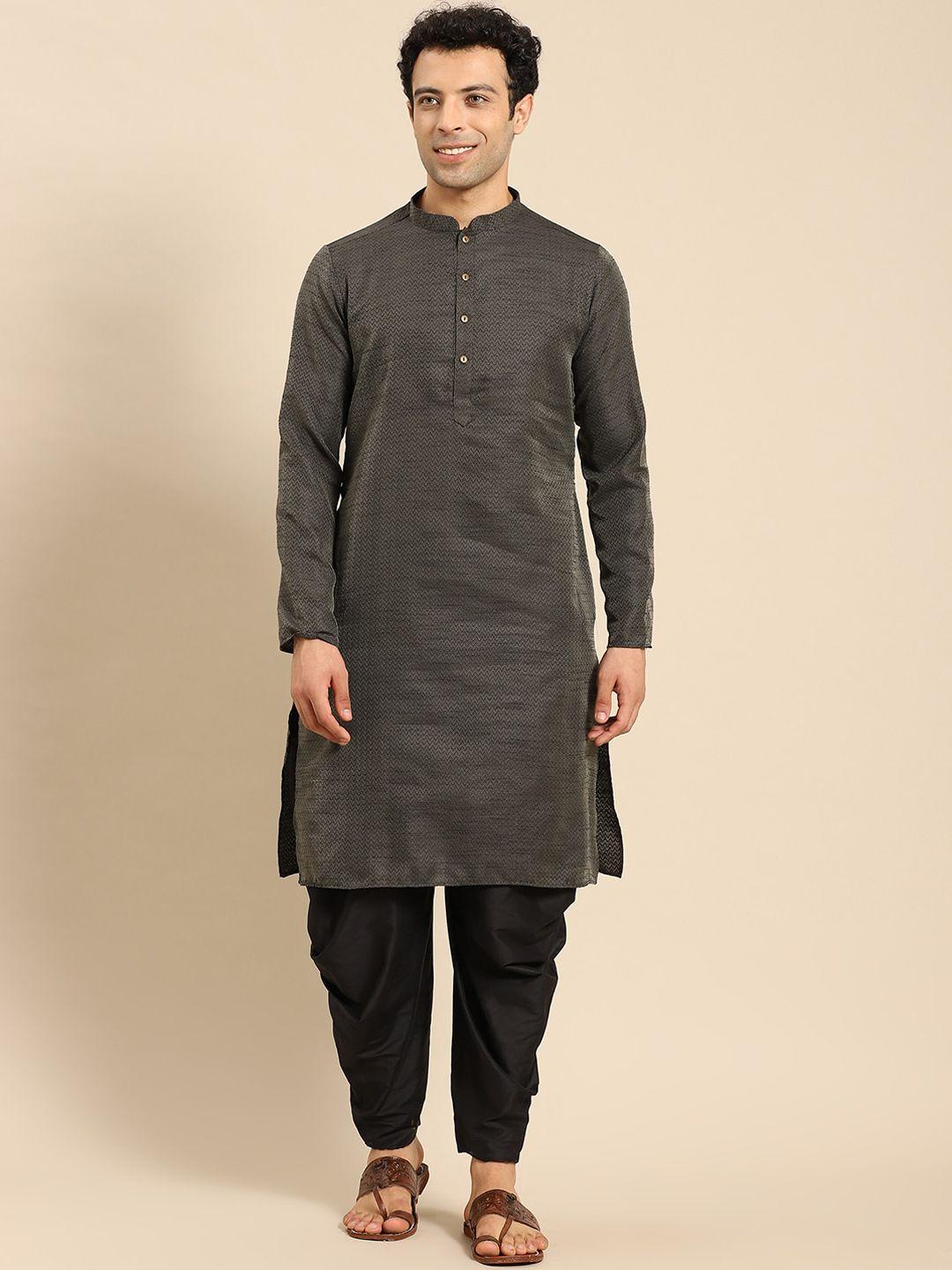 anouk striped straight kurta