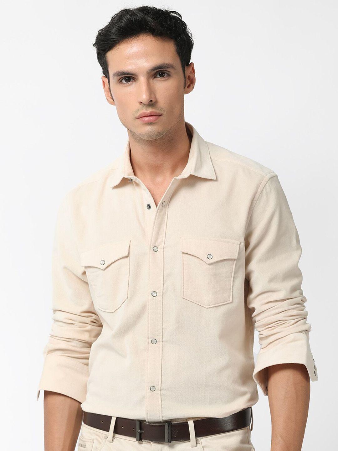 rare rabbit slim fit cotton casual shirt