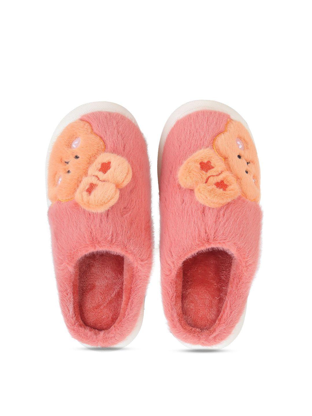 cassiey women orange & pink room slippers