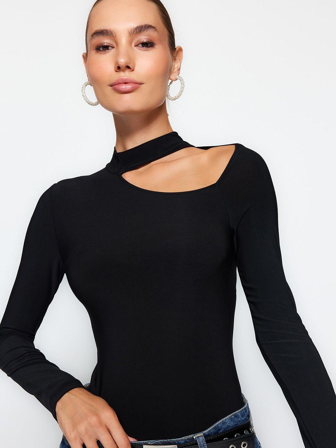 trendyol long sleeves bodysuit