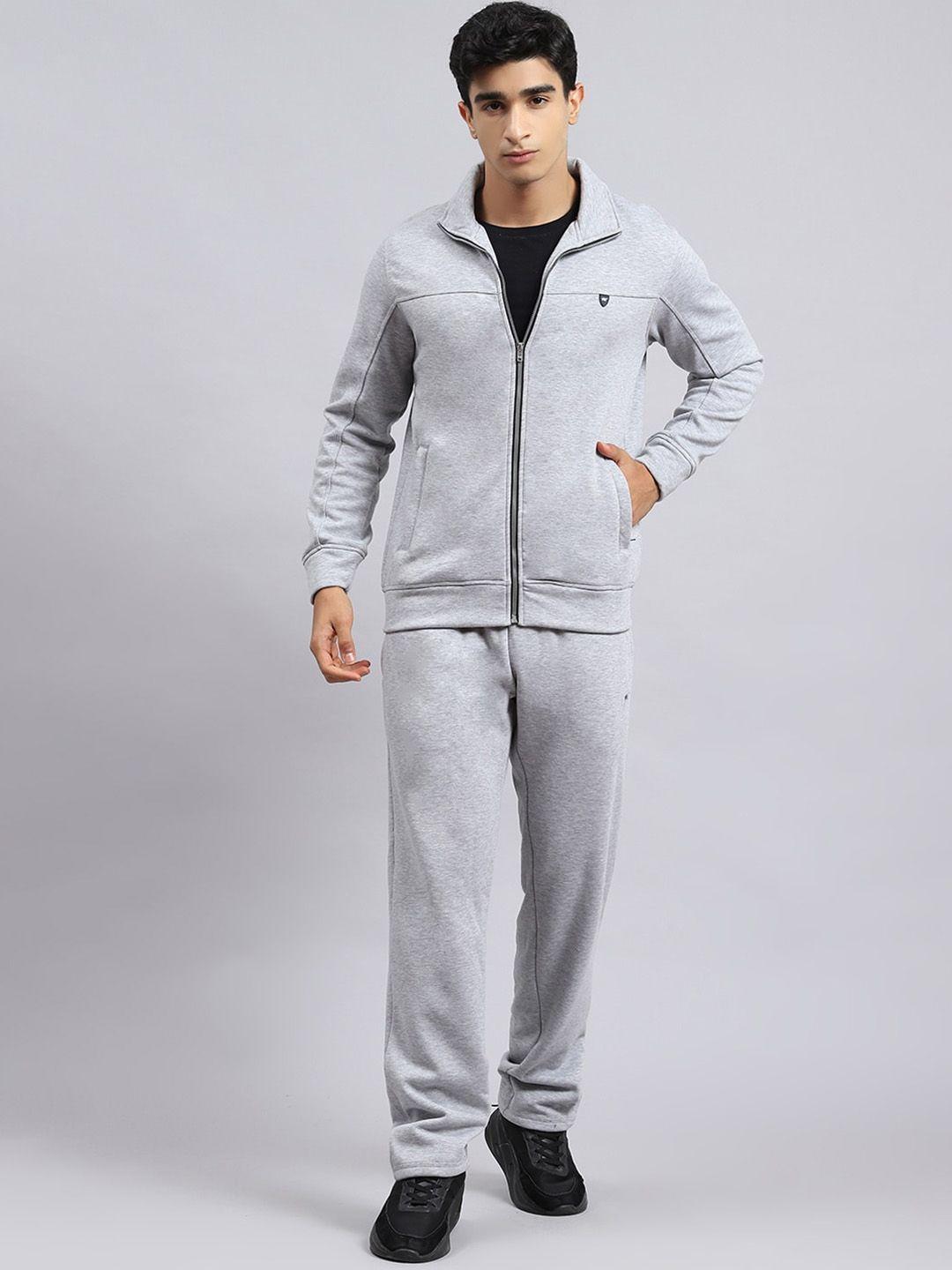 monte carlo spread collar cotton sports tracksuit