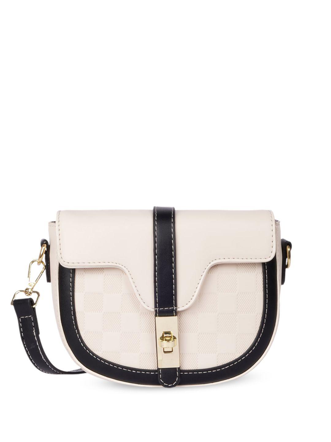 luvoksi textured structured sling bag