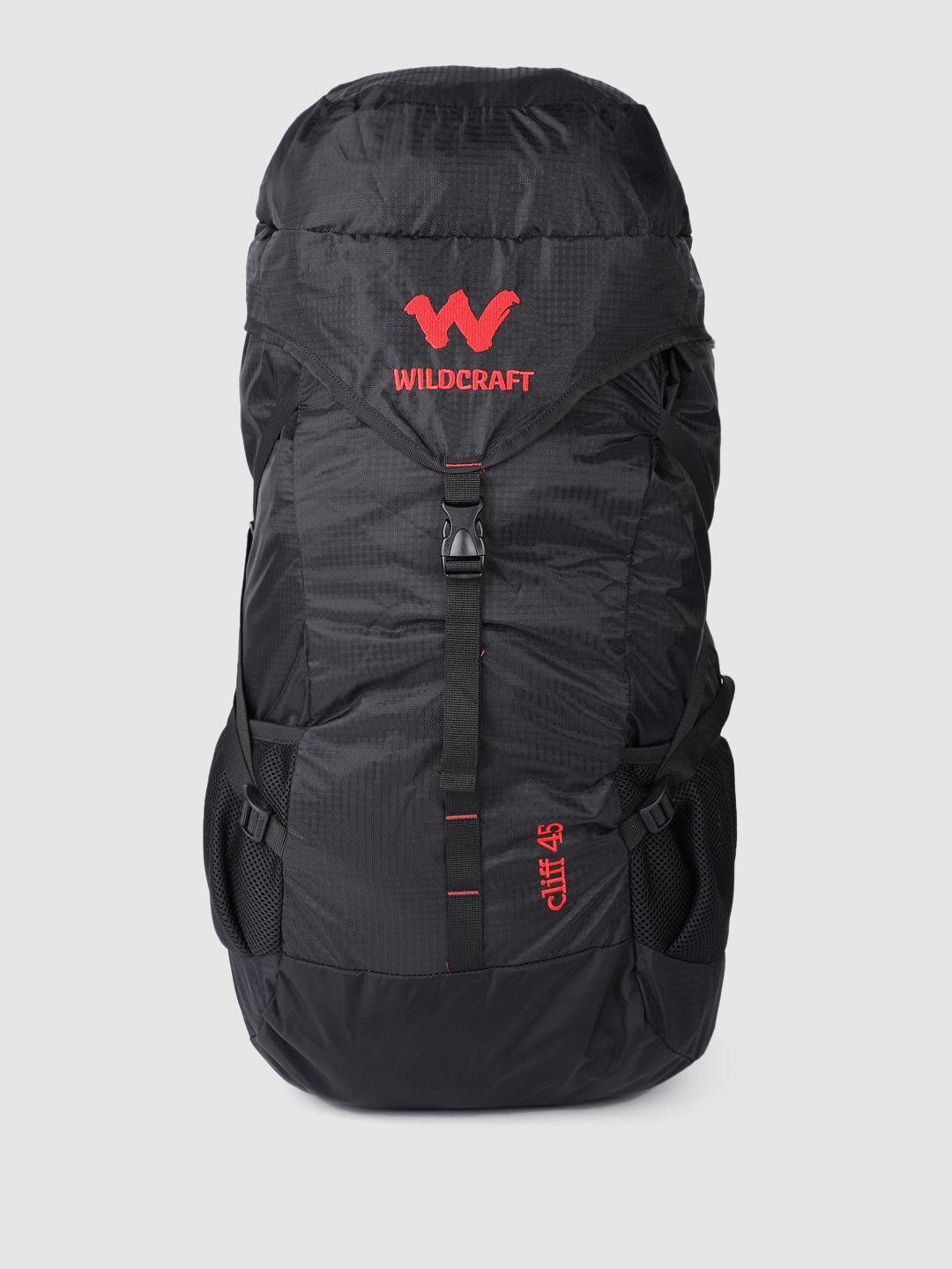 wildcraft unisex cliff 45l solid rucksack