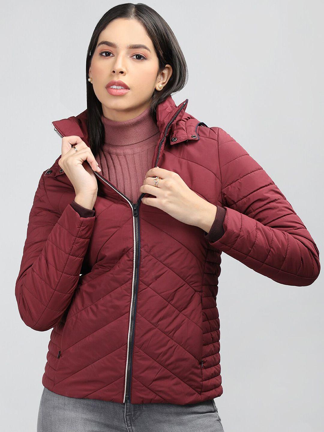 lure urban hooded padded jacket