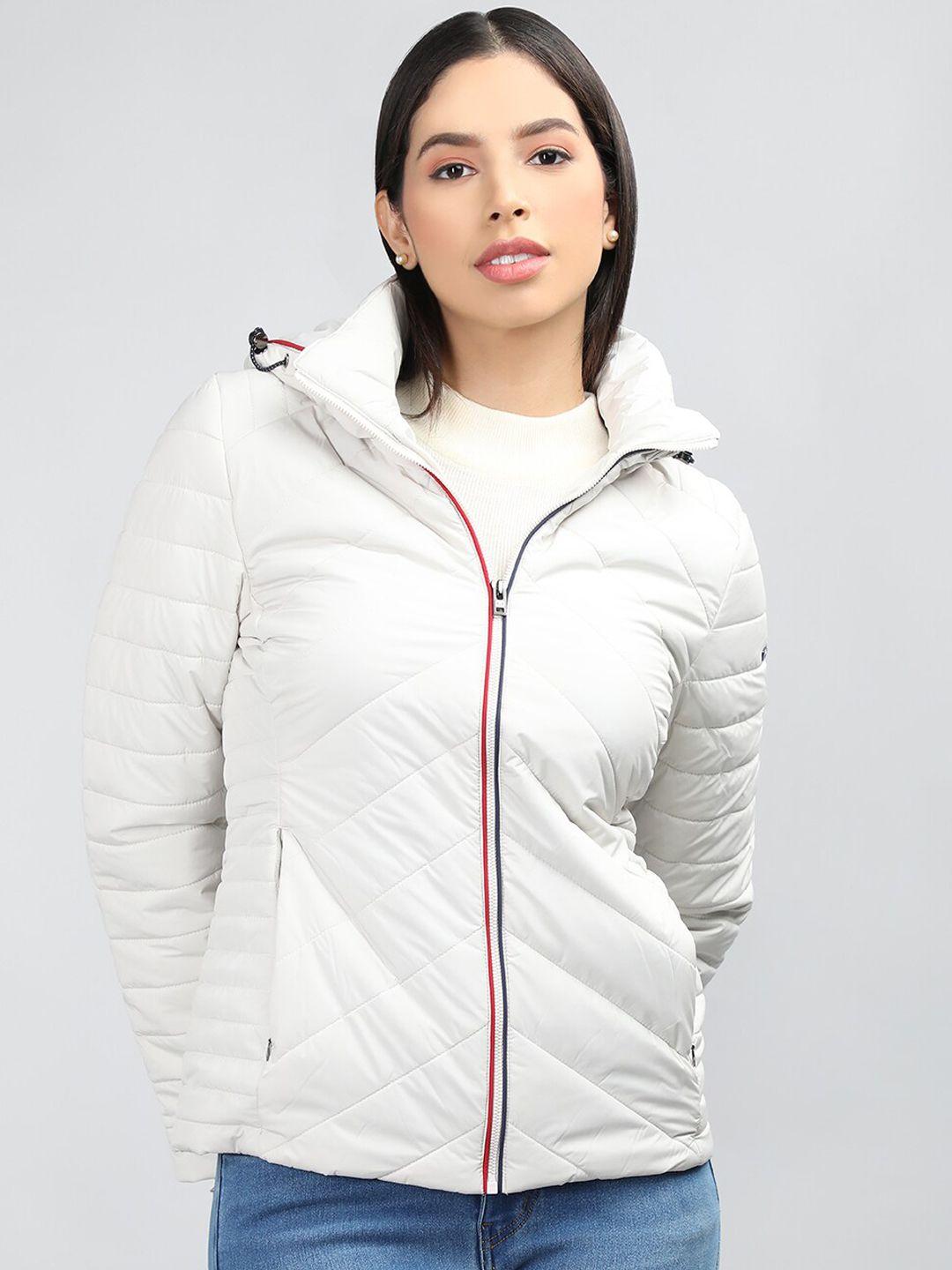 lure urban hooded puffer jacket