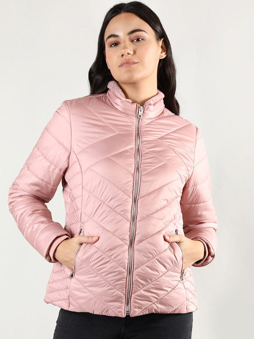 lure urban mock collar puffer jacket