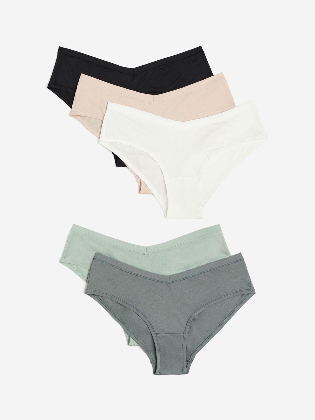 h&m 5-pack jersey hipster briefs