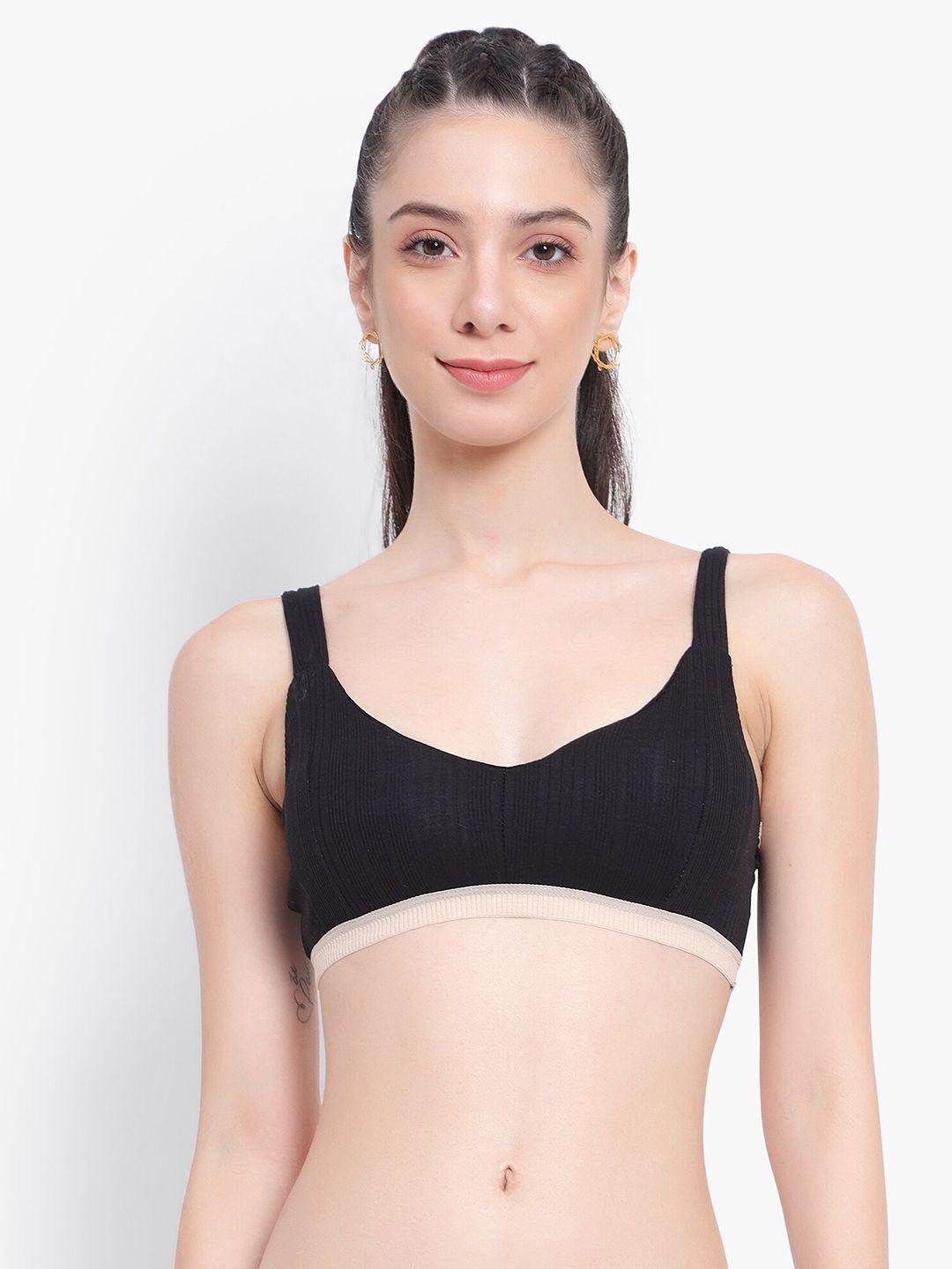 parkha full coverage removable padding non-wired bra with all day comfort