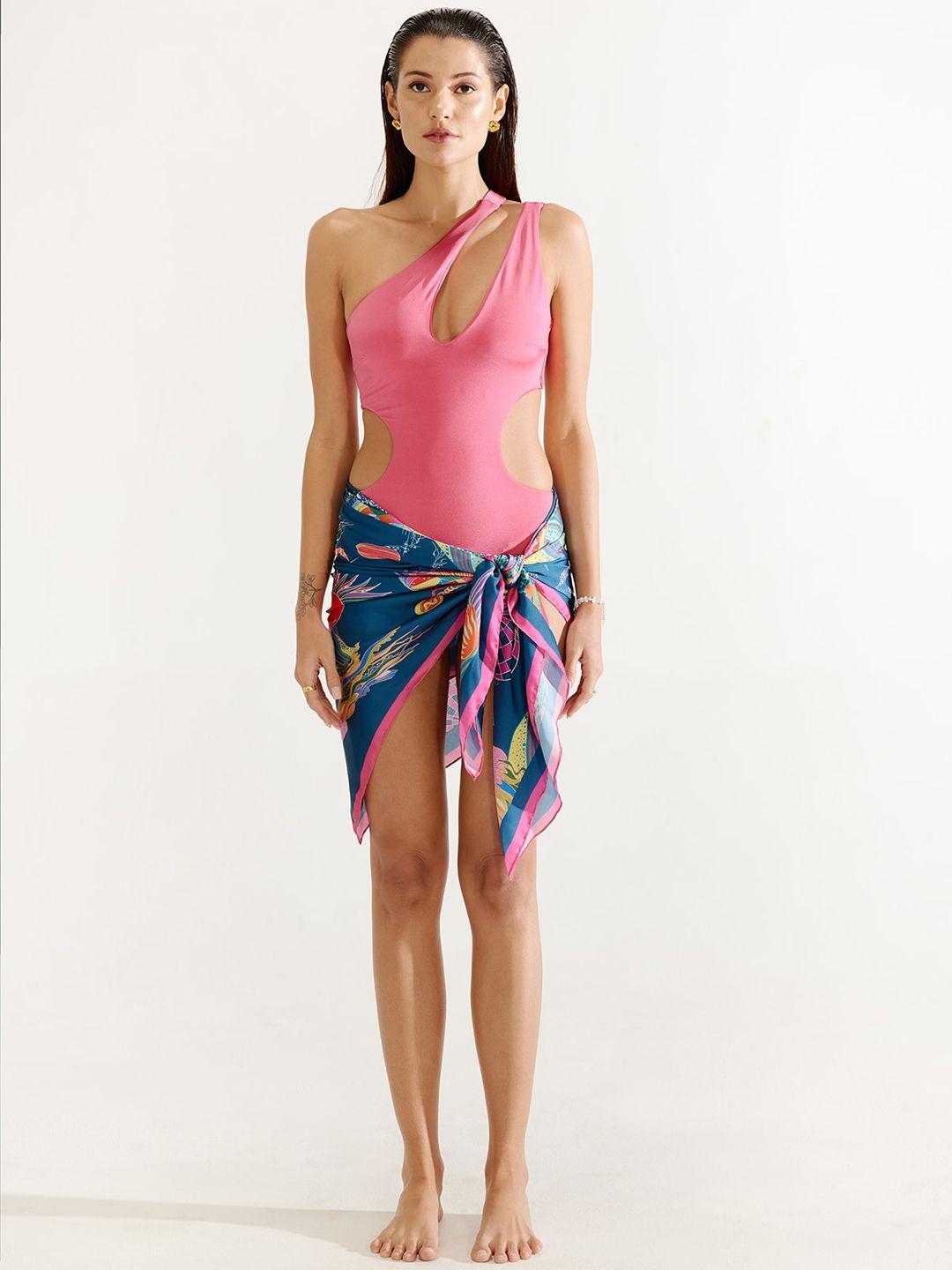 tizzi printed scarf swimwear