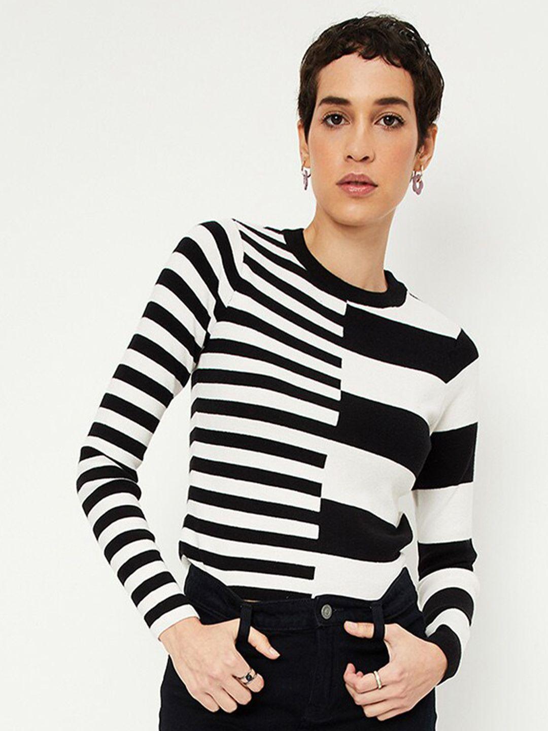 max white striped top