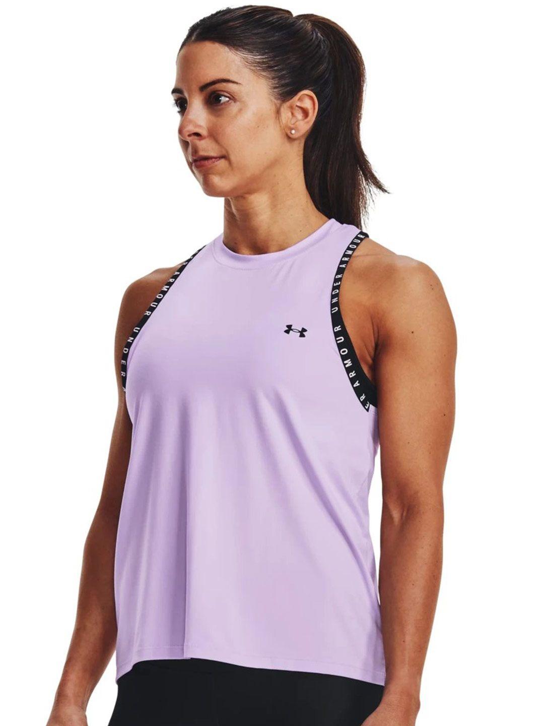 under armour knockout novelty round neck sleeveless tank t-shirt