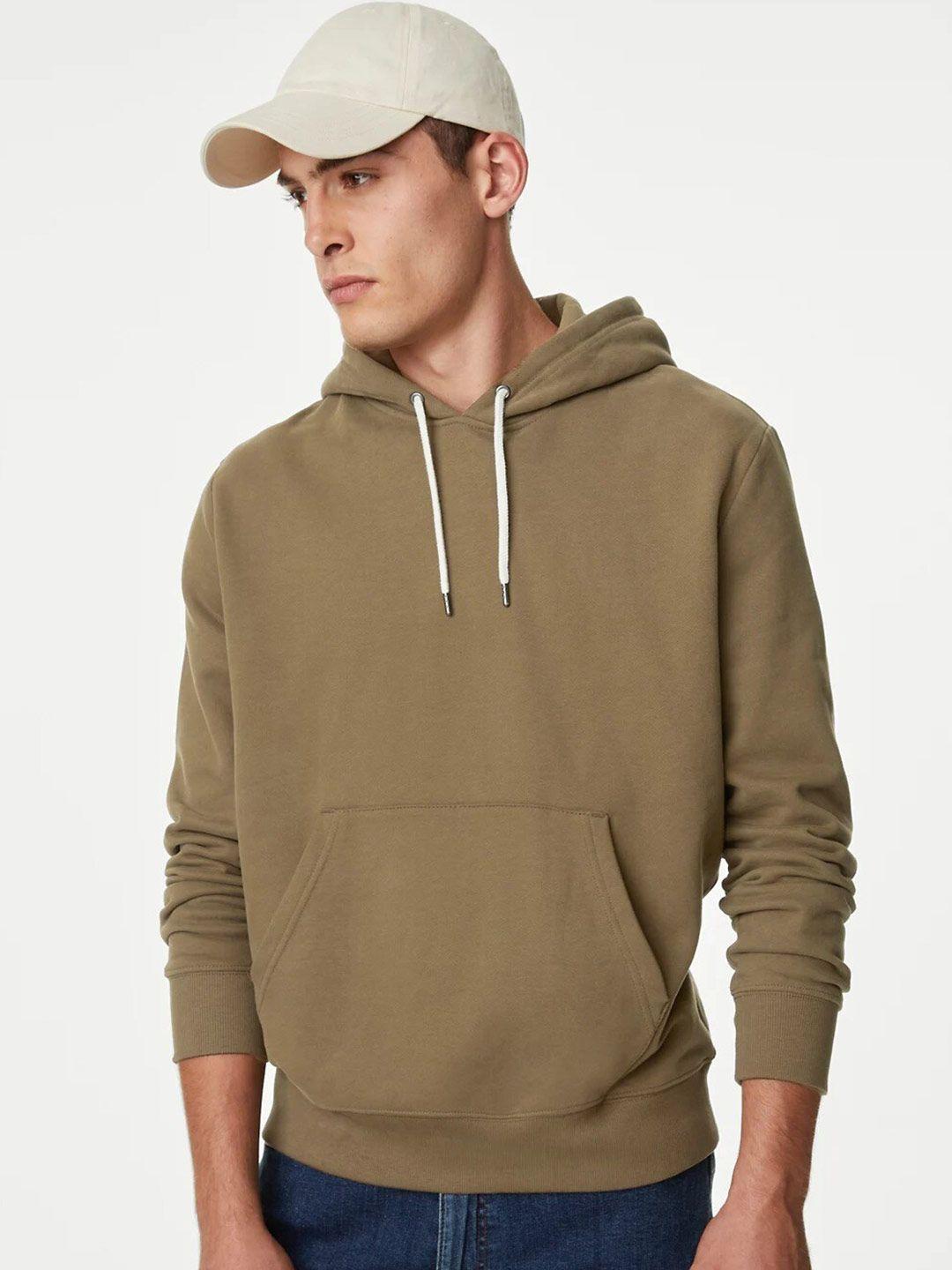 marks & spencer hooded cotton sweatshirt