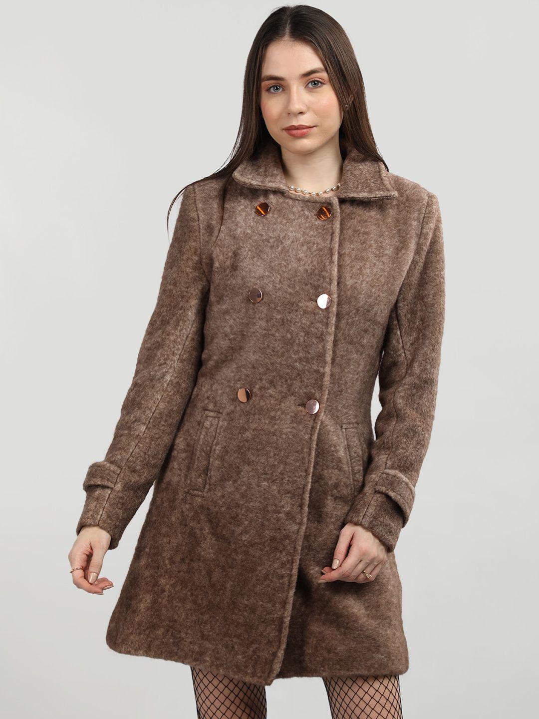 lebork spread collar double breasted spread collar overcoat