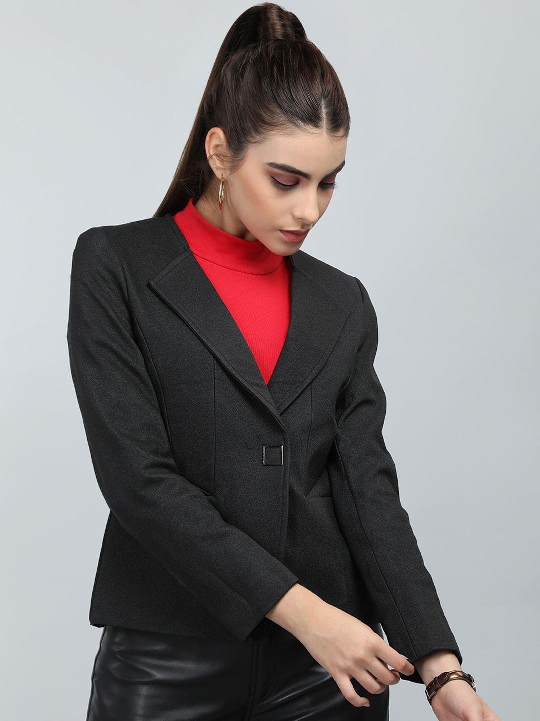 lebork single breasted notched lapel collar crop overcoat