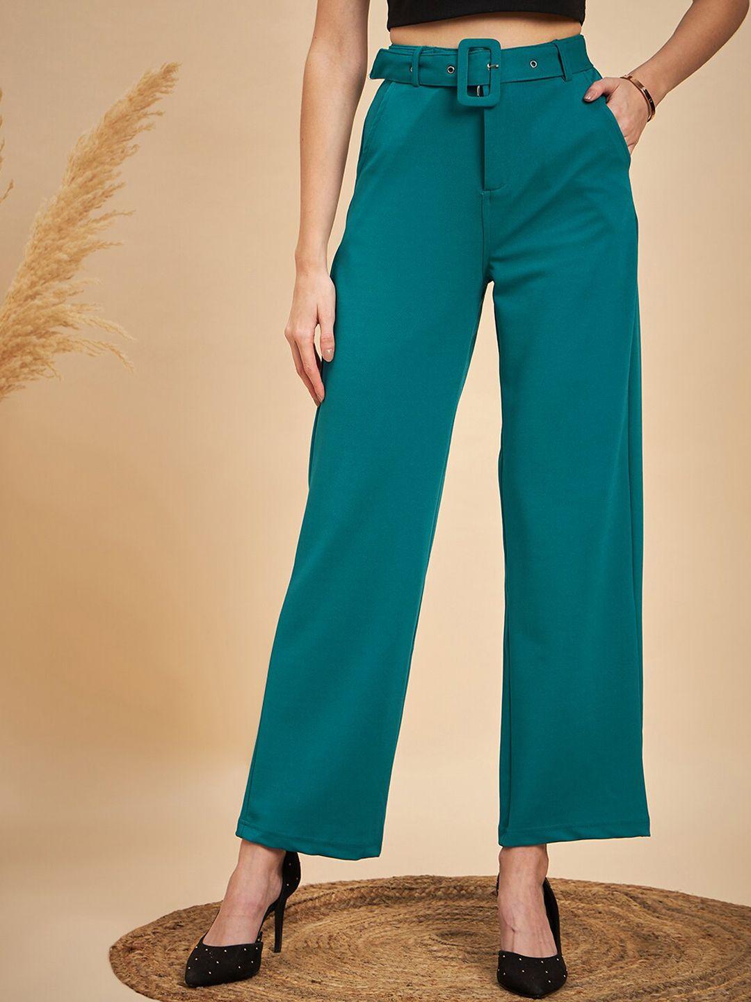 mint street women relaxed parallel trousers