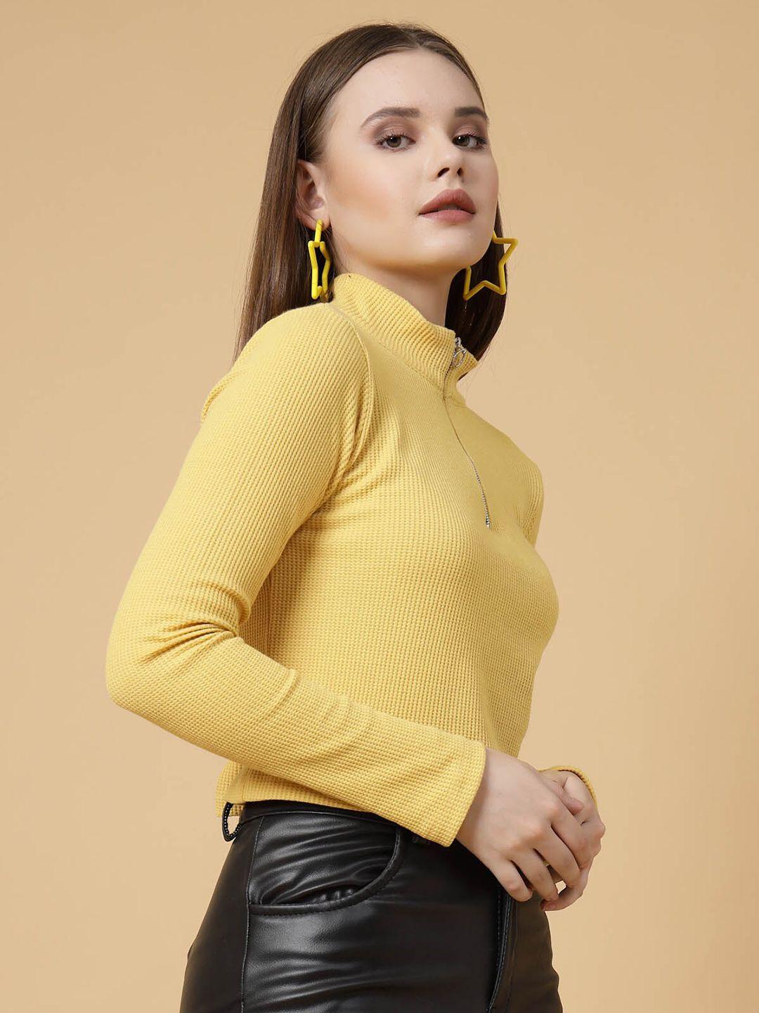 rigo yellow cotton top