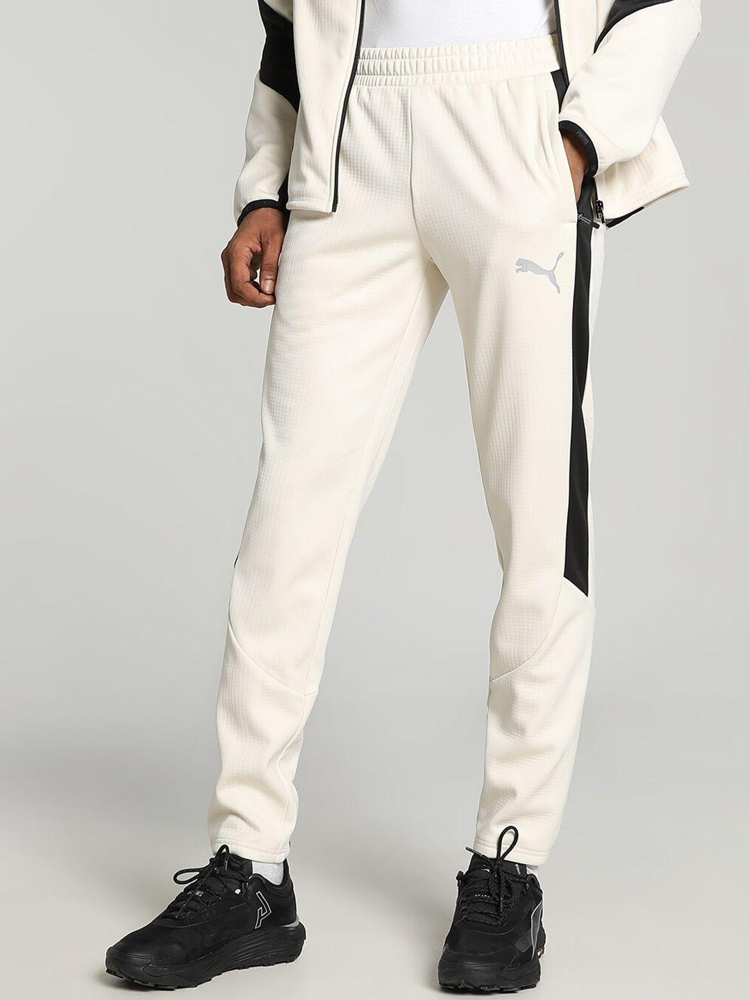 puma men cotton slim-fit track pants