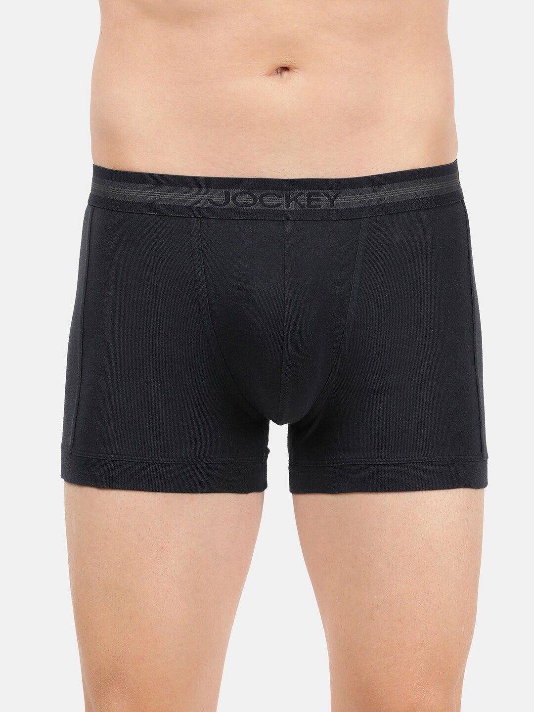 jockey men mid-rise cotton trunk 1015-0101-dpnvy