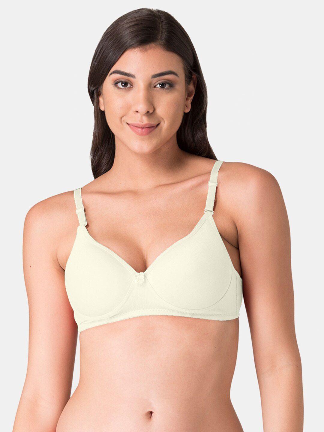 komli half coverage heavily padded push-up bra with all day comfort