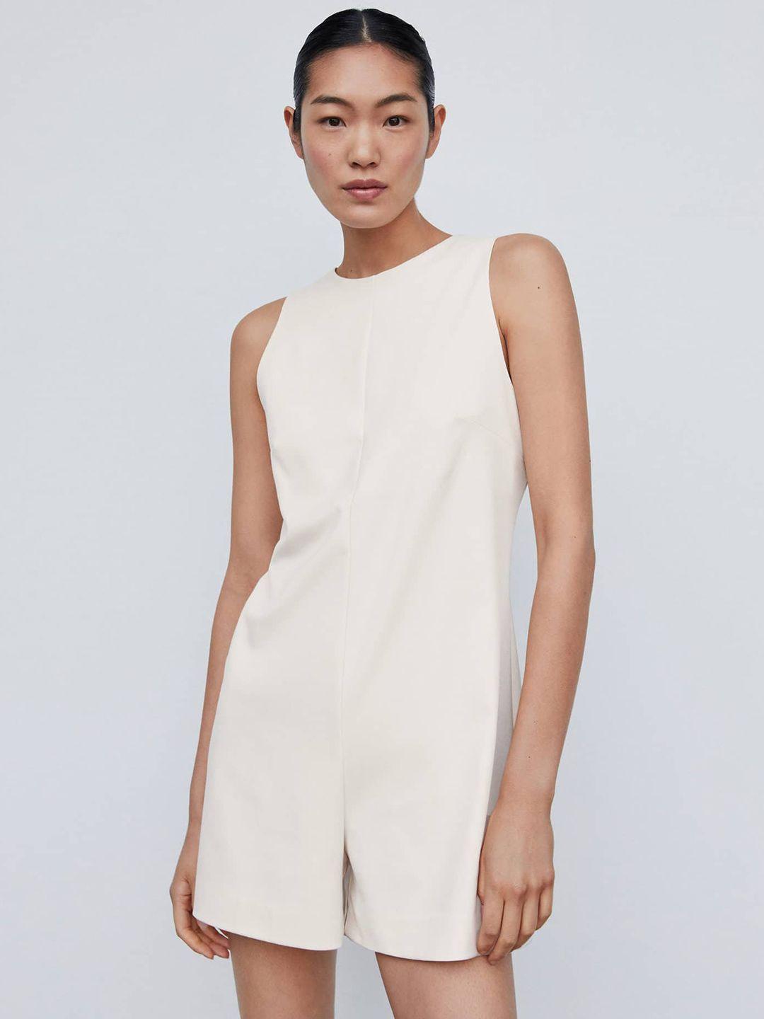 mango straight playsuit