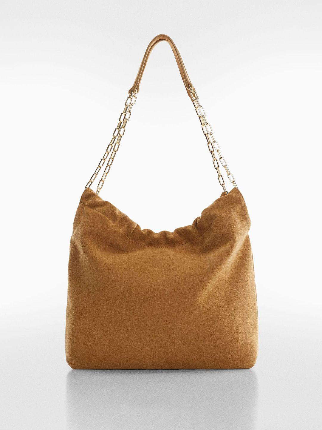 mango suede bucket hobo bag