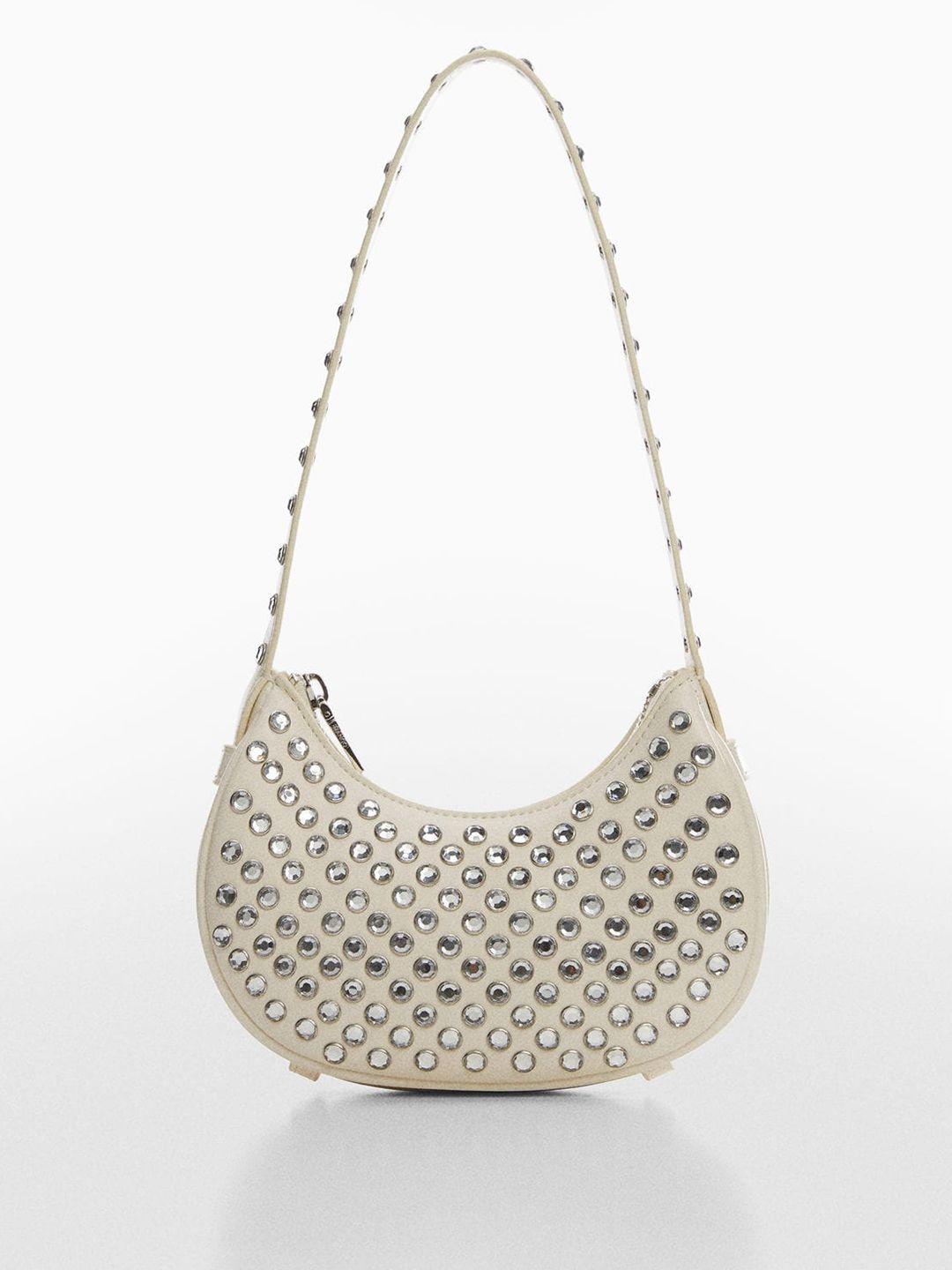 mango embellished shoulder bag