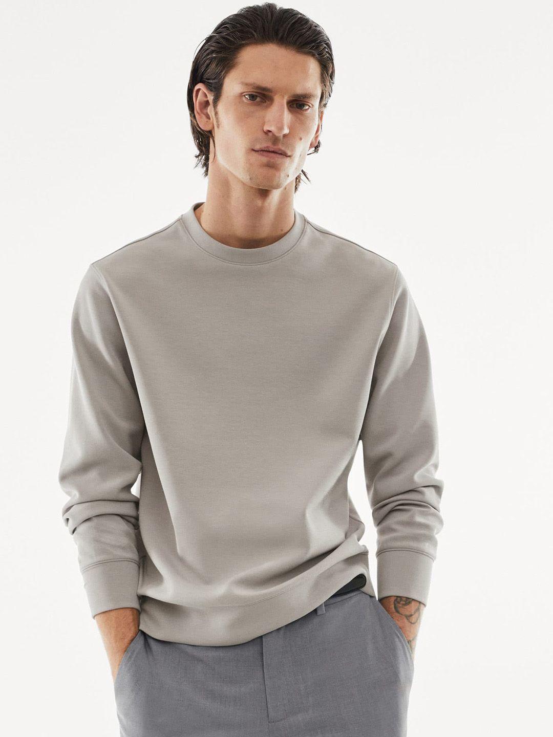 mango man slim-fit sweatshirt