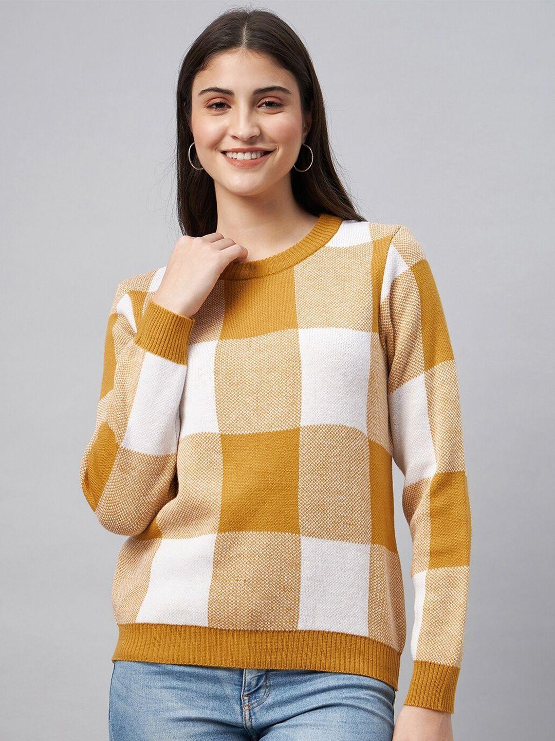 club york colourblocked acrylic pullover