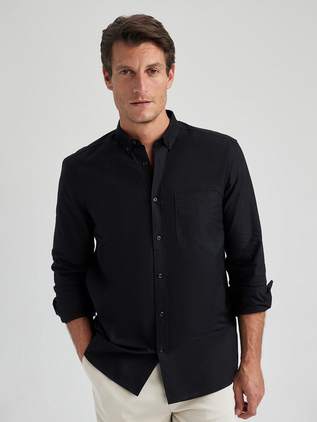 defacto men opaque casual shirt