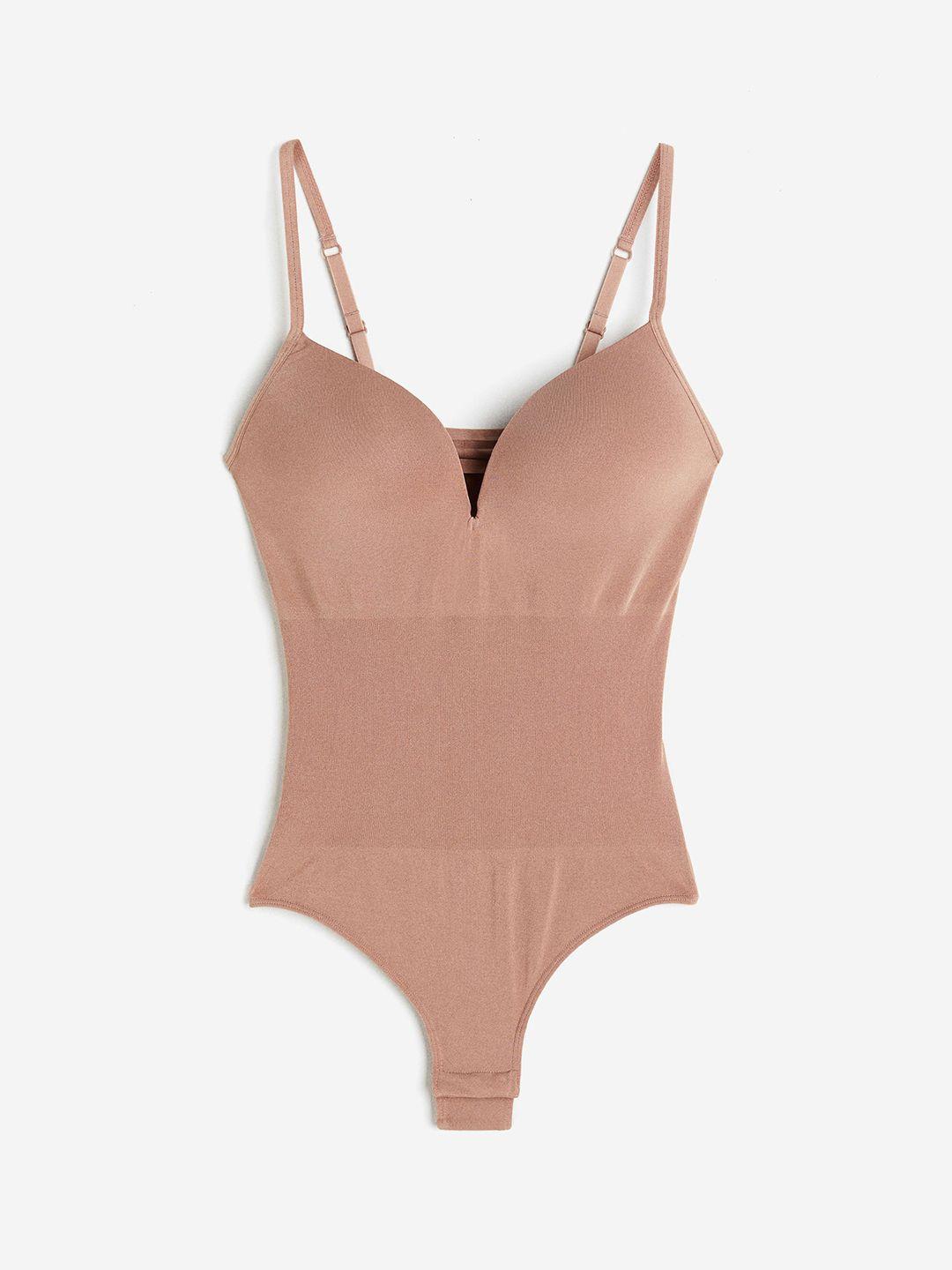 h&m women seamless push-up bodysuit